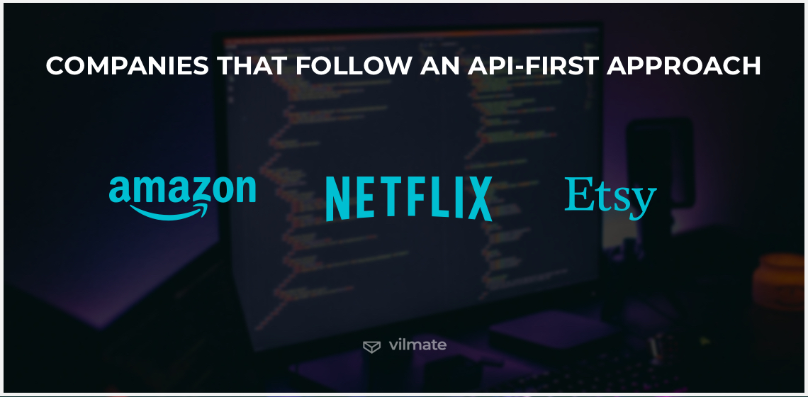 How do modern organizations use API first?