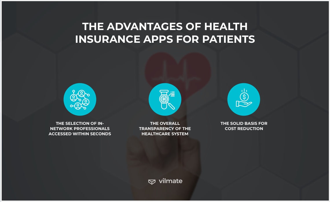 The advantages of health insurance apps for patients