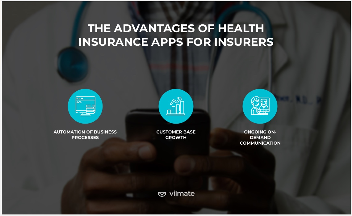 The advantages of health insurance apps for insurers