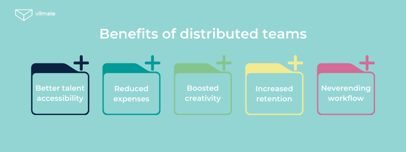 Reasons for hiring a distributed team