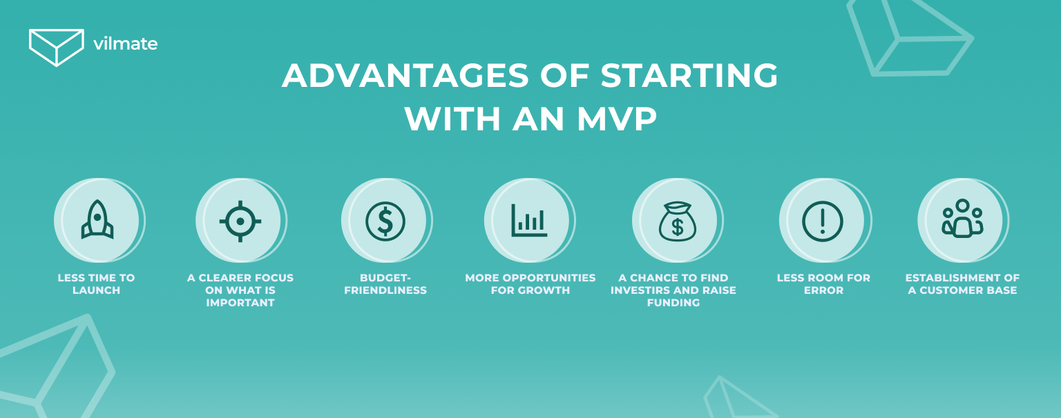 Starting with an MVP: Major benefits for a startup