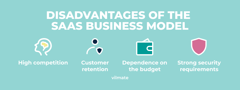 SaaS Business Model Explained: Pros, Cons & Stages | Vilmate