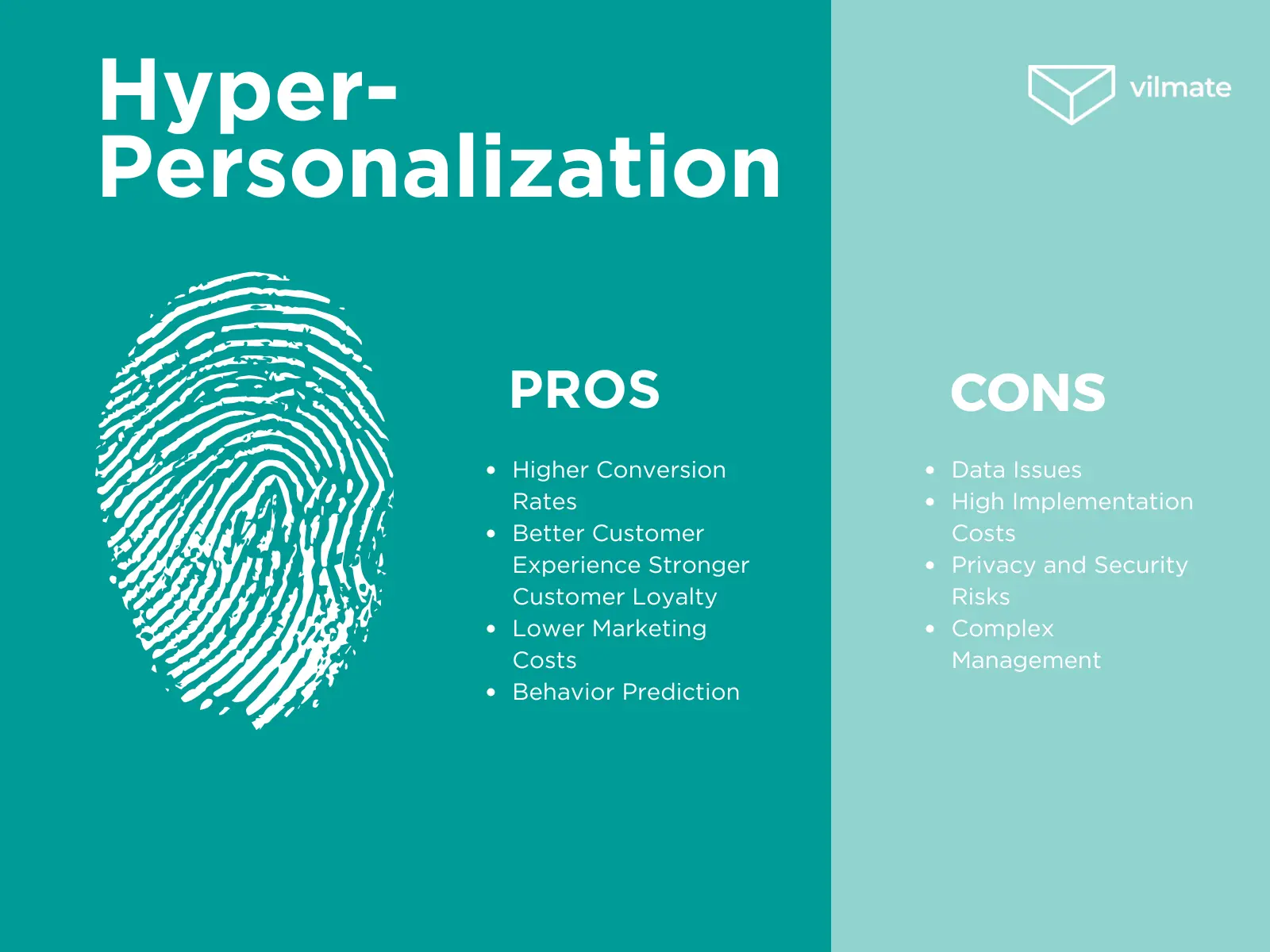 Hyper-Personalization pros and cons