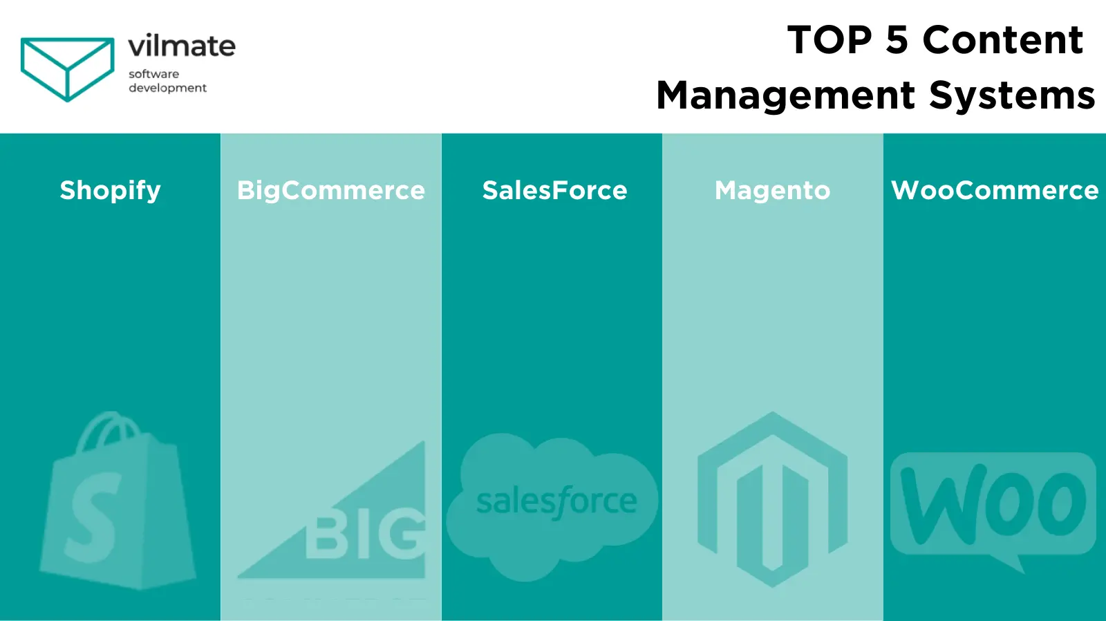 TOP 5 Content Management Systems