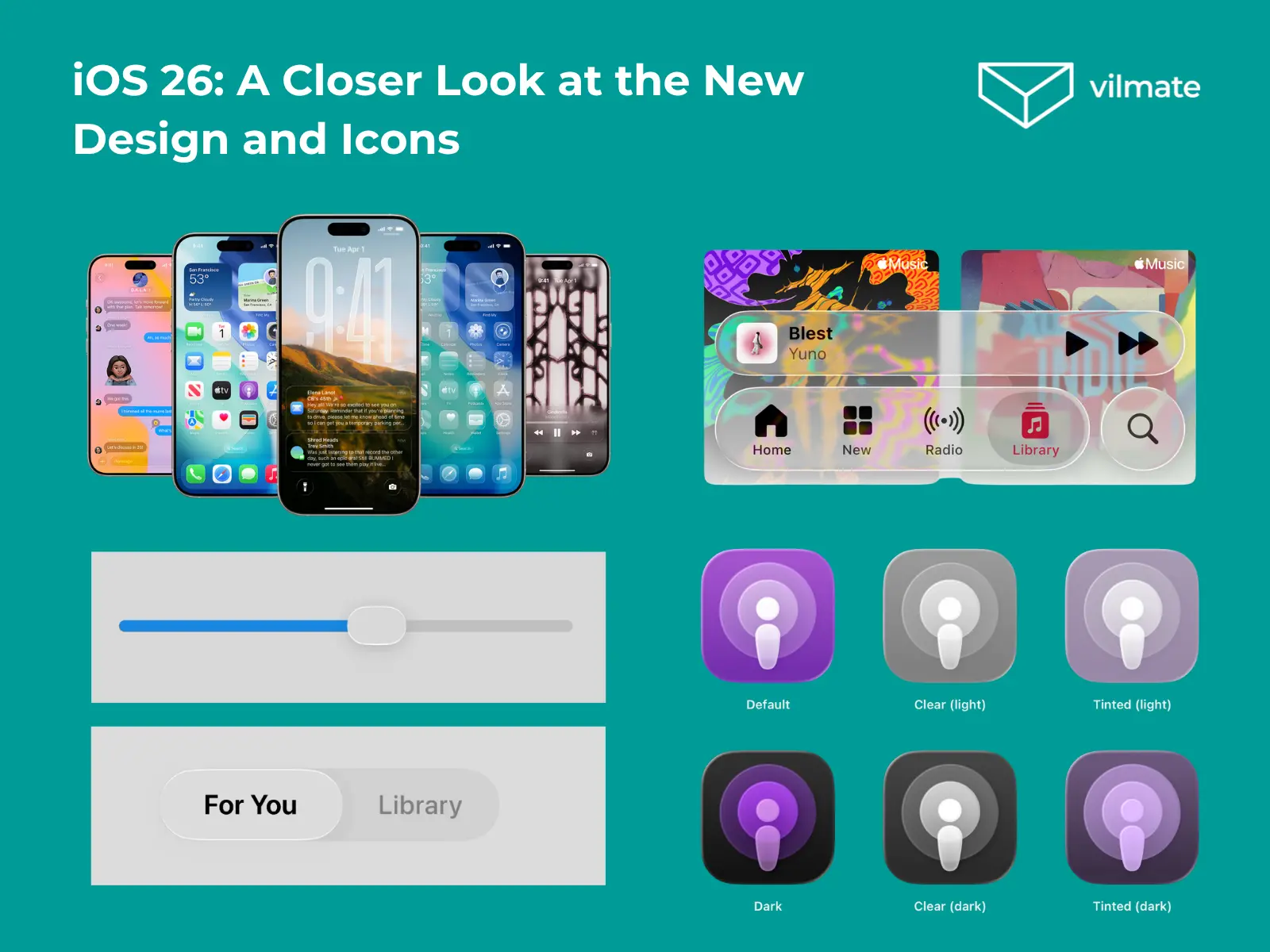 iOS 26: A Closer Look at the New Design and Icons