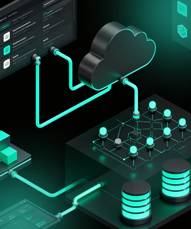 Frontend and data storage